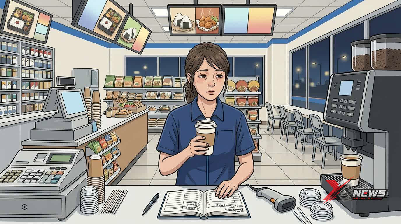 上11小時班僅休6小時到分店支援大夜　超商店員喝拿鐵忘結75元被店長控侵占！法院認為「純屬單一偶發注意力渙散」改判無罪