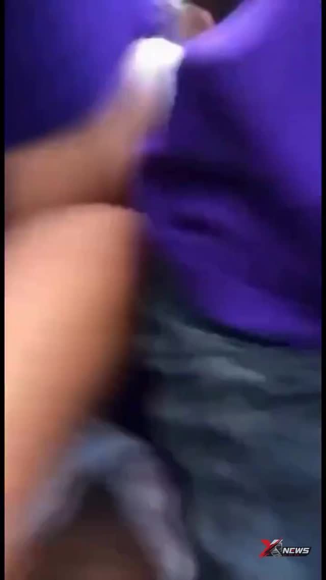 影／玄濟宮遭偷襲！穿紫衣裝信眾搭車靠近喊「尬賽」潑穢物放鞭炮　車上視角影片瘋傳