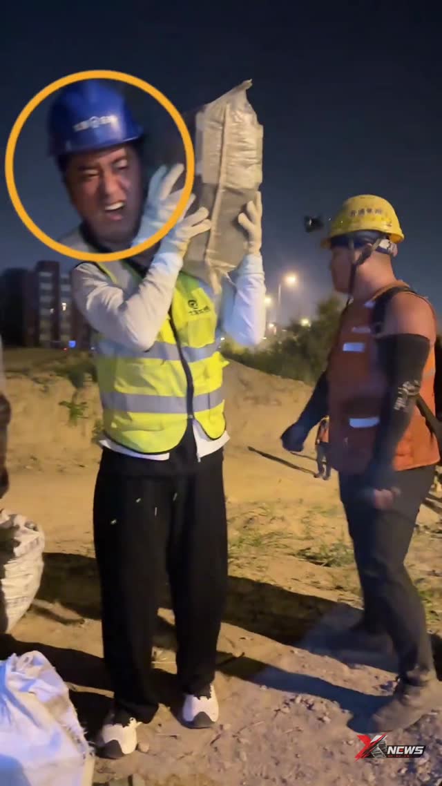 户子被封后，这位三礼接过这一棒，体验360行，这次体验的是铁道施工，时间段是半夜 2 点到 5 点。