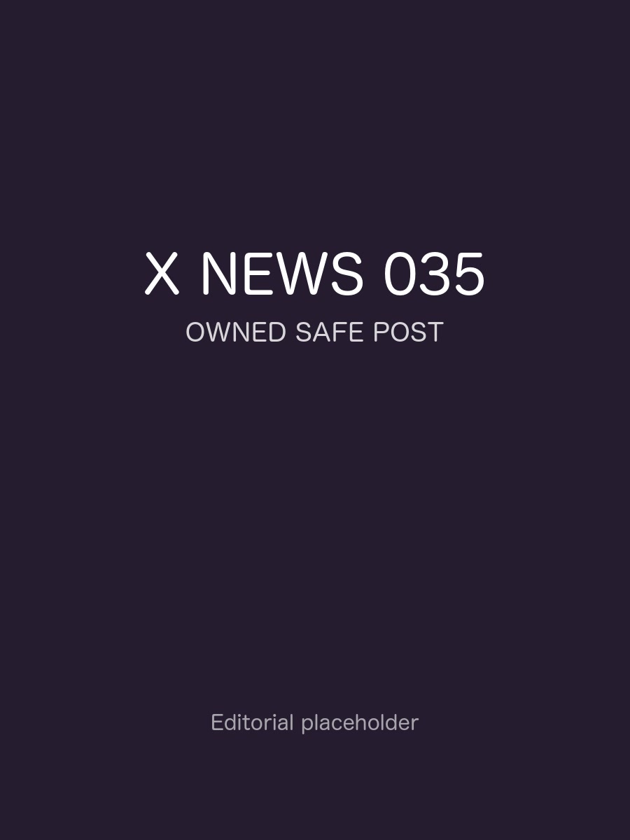 X News 晚间更新 035
